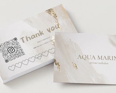 \\通うだけお得//
AQUAMARINE回数カード♪