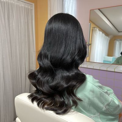 簡単ヘアセット🏵️🌿