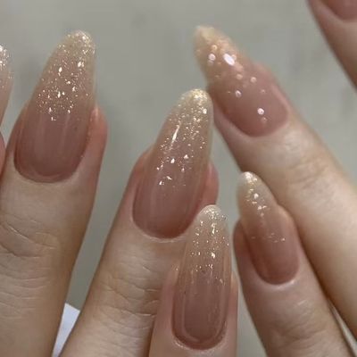 🦋ラメグラデーション➕カラーベ-ス付き￥5680円