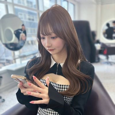 【🌸透明感が欲しい方】ブリーチなしダブルケアカラー+1ステップトリートメン