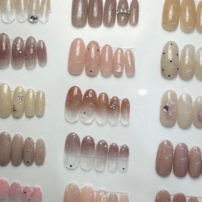 【会社に注意されないデザイン！！］シンプル★
オフィスネイル定額★