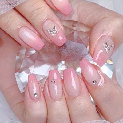 【全員】【ラメグラ】すっきりとした印象で、指先を美しく☆グラデーション