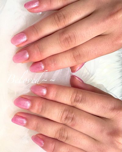 【ジェルネイル】ワンカラーorラメラデーション🎀　