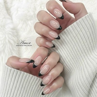 ワンカラーフレンチネイル 通常12700円→11400円