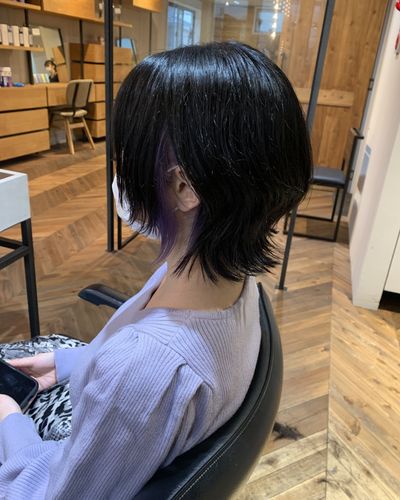インナーカラー(ブリーチ込み)+フルカラー+5stepトリートメント