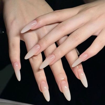 ✨ 高級感シロップネイル（チップ長さ出し）✨