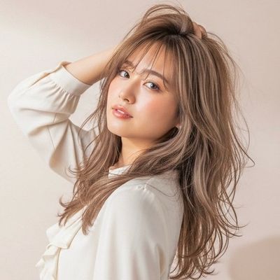**ハイライト(高級ケアブリーチ使用)&カラー&カット&オージュア4stepTR