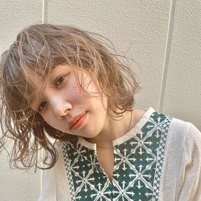 似合わせカット+ブリーチなしダブルカラー+Aujuaトリートメント