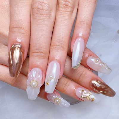 【ハンド】長さだし10本💅＋持込デザインOK🙆‍♀️アートし放題🎨
