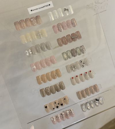 《hand》定額シンプルコース〈初回オフ無料〉パラジェル変更◎フィルイン施術