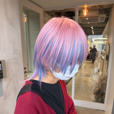 ☆チラ見えの可愛さ☆インナーカラー(ケアブリーチ込)＋TR_¥8500