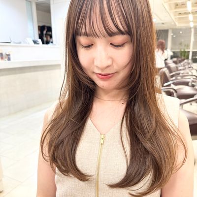 【人気No1】小顔似合わせカット＋透明感カラー￥14850
