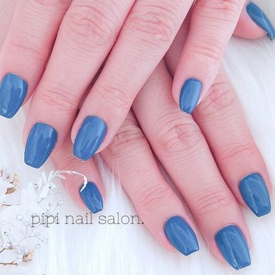 【スカルプ】1カラーorラメグラデ(クリアベース)   (オフ無し)