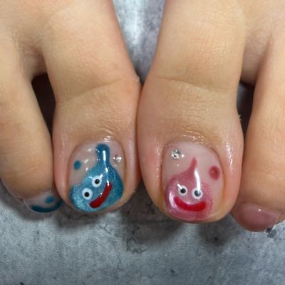 🌷フット親指デザイン🌷