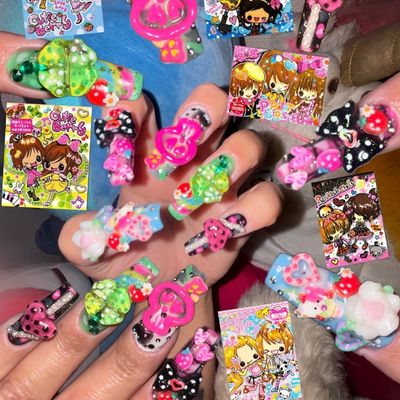 鬼盛りアート(チップ長さだしあり)