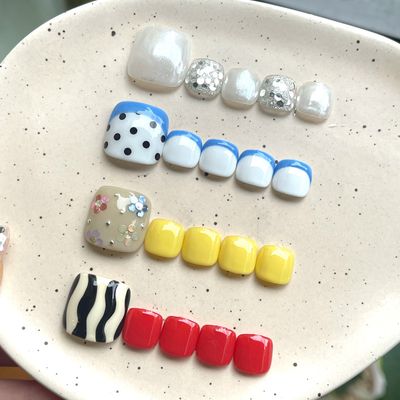 【フット】ナチュラルに可愛い◎シンプルデザイン