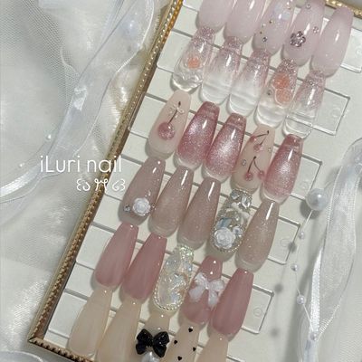 🩵定額デザインA🩵4本art、6本ワンカラー