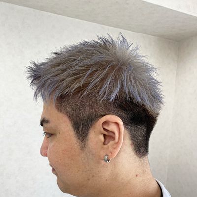 メンズダブルカラー