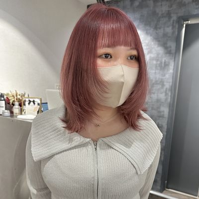 【💖2回目以降のお客様💖】カット＋ダブルカラー＋FLOWDIAトリートメント🍋
