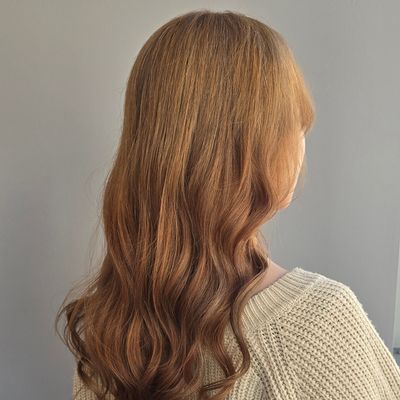 【最高品質のシールエクステ】艶カラー+シールエクステ80本