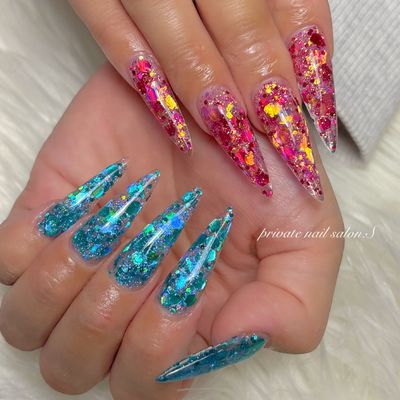 長さだし／ラメ・ホロワンカラー※ベースカラー別途¥1,000