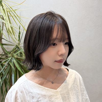 【当日予約限定❣️】似合わせカット💕＋💎ケアカラー💎＋超音波トリートメント💖