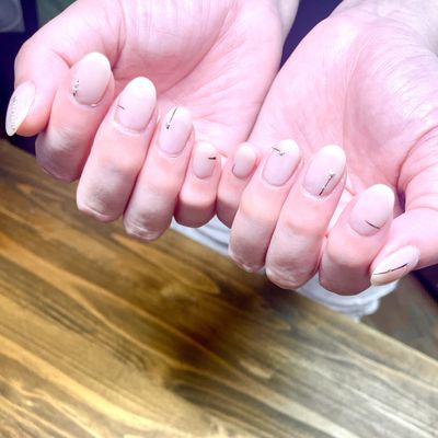 【定額デザイン】simpleコース 当店人気NO.1！
さりげなくアートを