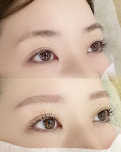 眉毛スタイリング《間引きあり》➕まつ毛パーマ🪽✨5stepトリートメント付き♡