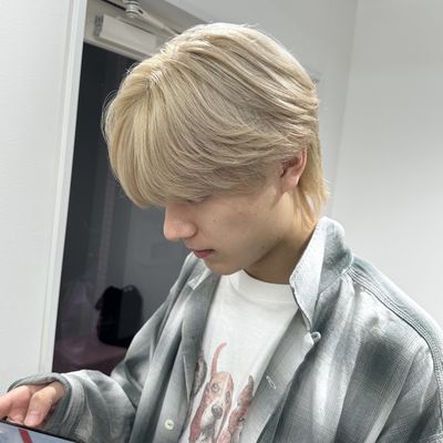 【男性限定】カット＋全頭エフェクトケアブリーチカラー