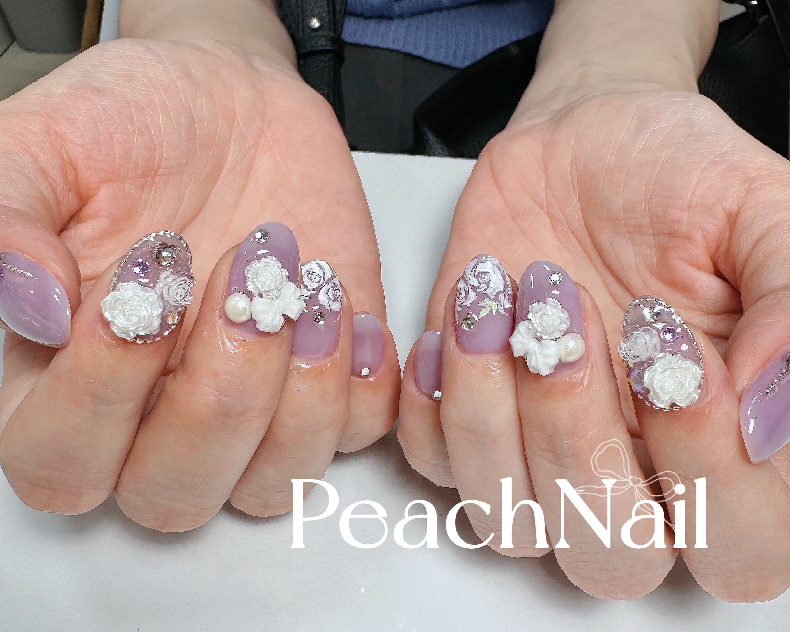 Peach_Nail