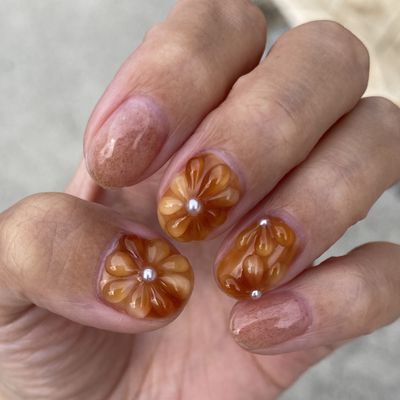 【ハンド】アート6本+ワンカラー4本