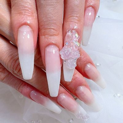 【ハンド】長さだし10本💅＋ワンカラー/ラメグラデーション/カラーグラデーション