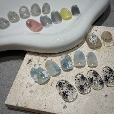 【期間限定】\好きを詰め込む🎀/可愛いお持ち込みネイル💅