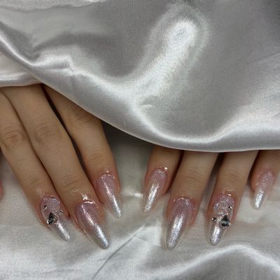 贅沢なALL INCLUSIVEコース✨繊細なローズアートと大きめハートパーツの