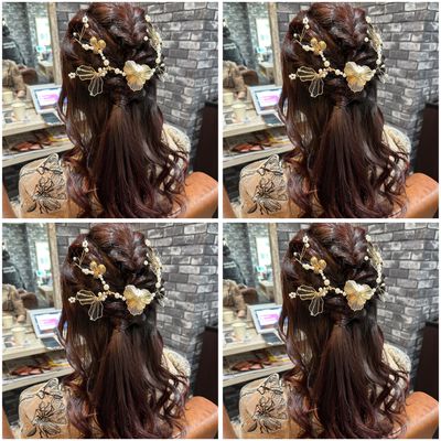 【特別な日に✌️🌸】カット🌷＋シャンプー💜＋treatment💞＋ヘアセット🎀