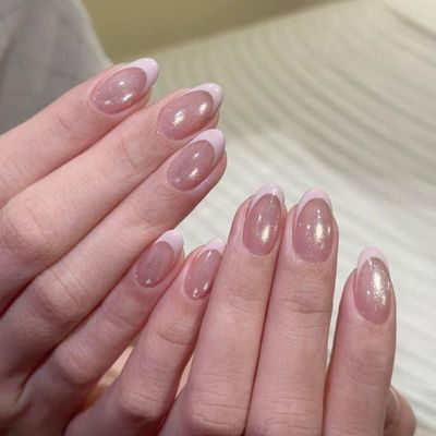 チークマグネットフレンチネイル💅7500->6500😍🎀 