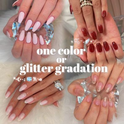 艶とフォルムで魅せるワンカラー（オフ・ケア込）