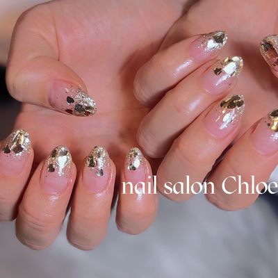 【クリアベース】ラメグラorカラーグラデ