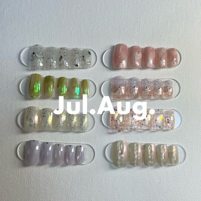 7月8月　gel design
