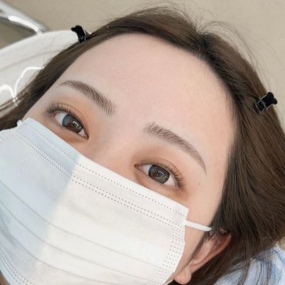 【韓国風🇰🇷垢抜け美眉】アイブロウWAX＋間引き＋染色✨ ¥7,000