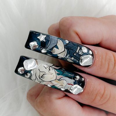 痛ネイル×ワンカラーコース(痛ネイル2本込の料金です) ¥8500