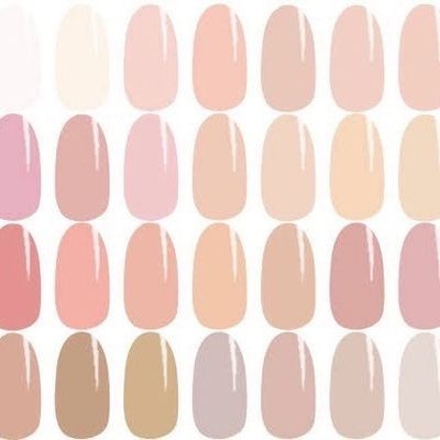 【身だしなみワンカラー♪】スキンカラーネイル☆【オフィスネイル】