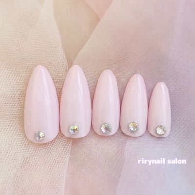 ワンカラー＋ストーン10個（オフあり）