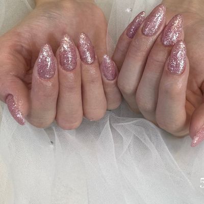 ワンカラーorラメグラデーション