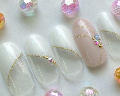 フレンチ、カラーグラデーション