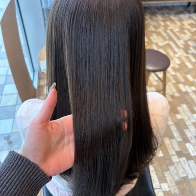 髪質改善酸性ストレート