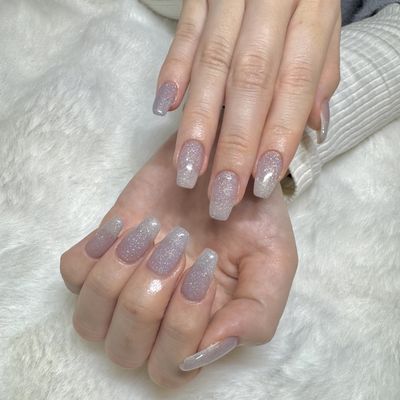 🎀ハンドネイル【ワンカラー/ラメグラ】💅