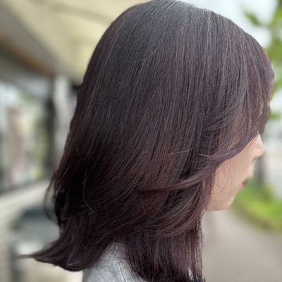 ブリーチなしカラー