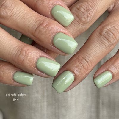 ワンカラー☘️【オフ代別途】お爪に優しい𝙥𝙖𝙧𝙖 𝙜𝙚𝙡 使用
