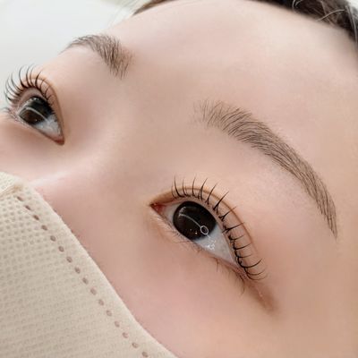 アイブロウ×まつ毛パーマ